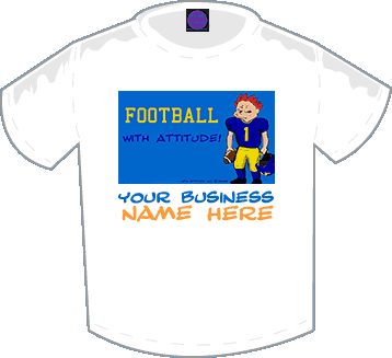 Football With Attitude T-shirt