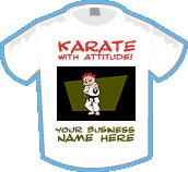 Karate With Attitude! T-shirt