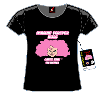 Candy Hair - Imagine Forever Hugs T-shirt